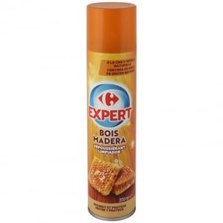 Limpiamuebles Con Cera Natural Carrefour Expert 300 Ml.