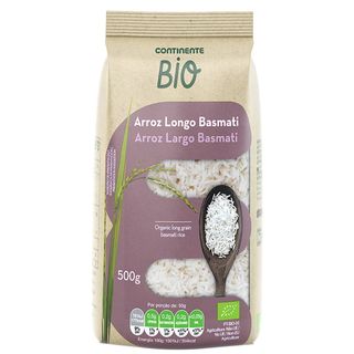 Arroz Basmati Longo Continente Bio (emb. 500 gr)