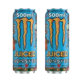 Pack 2x Monster Energy Drink Mango Loco 500ml