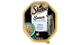 Sheba Sauce Collection Mokra karma dla dorosłych kotów z cielęciną w jasnym sosie 85 g