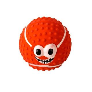 Pallina sport per cane in latex mix color cm.7