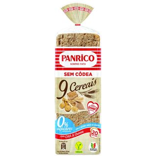 Pão de Forma 9 Cereais sem Côdea Panrico (emb. 480 gr)