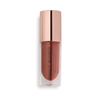 Pout Bomb Plumping Lipgloss - Revolution - Marrón 5057566157674
