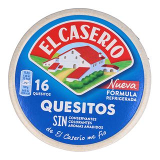 Queso Porciones X16 Caserio 250 G