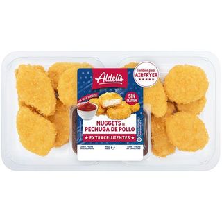 Nuggets Prefritos Con Salsa Bbq Aldelis, Bandeja 320 G (26180471)