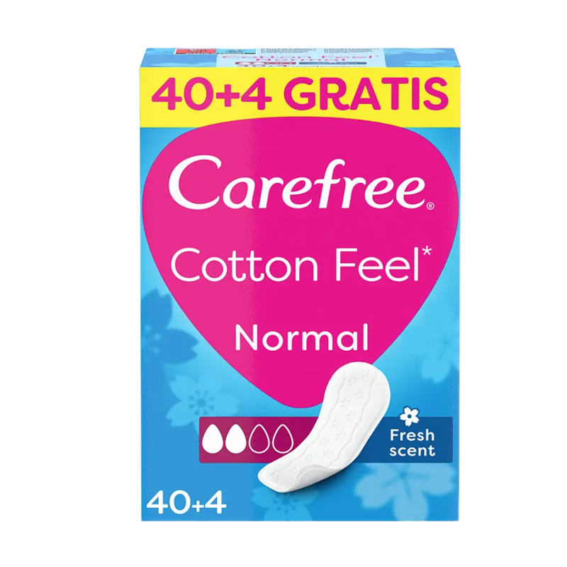 Carefree Penso Proteção Diário Normal Sem Perfume 44un