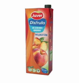 Bebida Refrescante Sin Azucar Melocoton Disfruta Brick 1,5L
