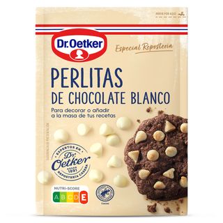 Dr. Oetker Perlitas de Chocolate Blanco 100g