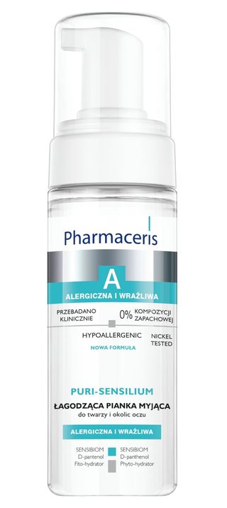 Pharmaceris A Puri-Sensilium Delikatna pianka myjąca do twarzy