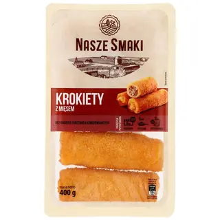 Nasze Smaki Krokiety z mięsem 400 g