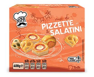 Mix di Pizzette e Salatini