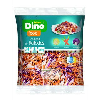 HiperDino ensalada mezcla de rallados 250 gr