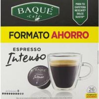 Café Espresso Intenso Cdg Baqué Caja 26 Monodosis (20012803)
