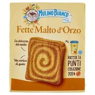 Mulino Bianco Fette Biscottate Malto D'Orzo 315G - 085795