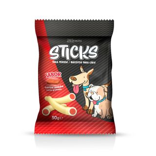 2&Snacks Sticks De Carne Asada Para Perros 0.05Kg