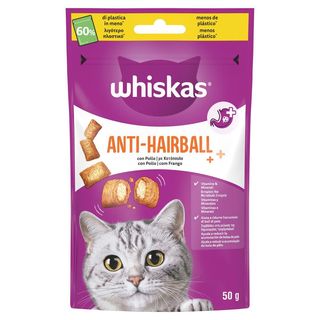 Whiskas snack gatto anti hairball 50g