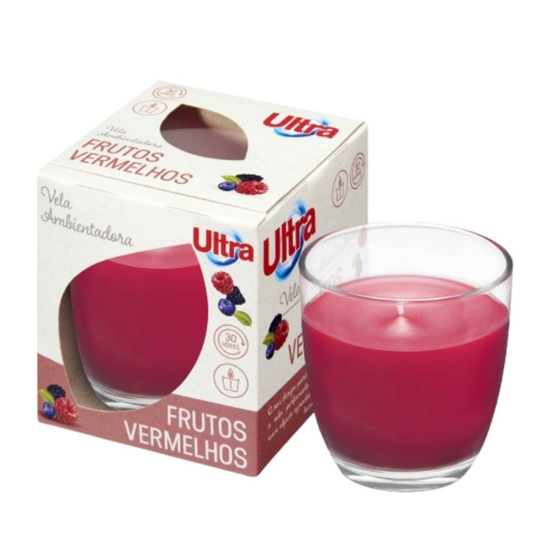 Ultra Vela Ambientadora Frutos Vermelhos 1 un
