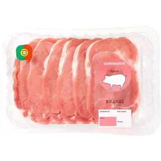 Bifanas de Porco Continente (emb. 1 kg (aprox.))