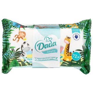 Dada Chusteczki nawilżane dla dzieci i niemowląt 3x72 szt.
