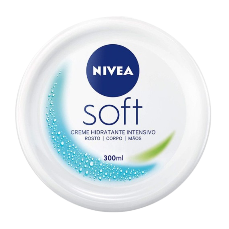 Nivea Soft Face, Body & Hand Cream 300ml