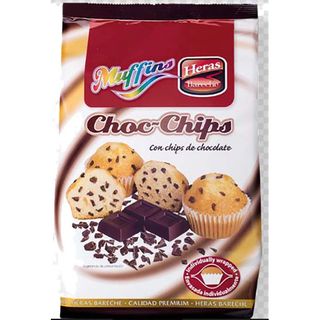Heras surtido de magdalenas con chocolate 225 g
