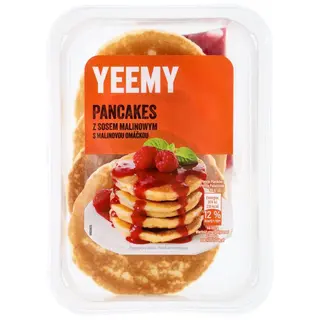 Yeemy Pancakes z sosem malinowym 180 g