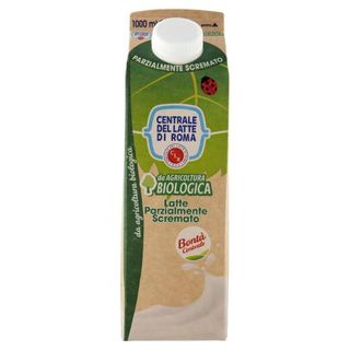 Centrale del Latte di Roma Parzialmente Scremato da Agricoltura Biologica 1000 ml
