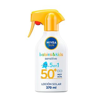 Nivea Kids Sensitive Protege & Juega Spf 50 1454303 270Ml
