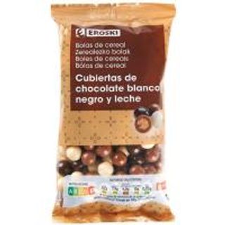 Grageas De Chocolate Cereales Mix Eroski, Bolsa 160 G (22908933)