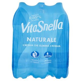 Vitasnella Naturale 6 x 1,5 L
