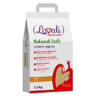Lovedã¬ lettiera vegetale natural eco 3.5kg