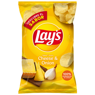 Papas Fritas Lay'S Queso Y Cebolla 150Gr