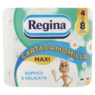 Regina Cartacamomilla carta igienica 4 rotoli