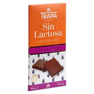 Chocolate Con Leche Sin Lactosa Trapa 90 Gr.