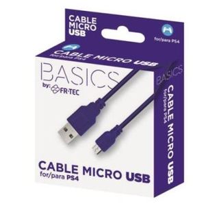 Cable Micro Usb Azul Ps4 (8436563090875)