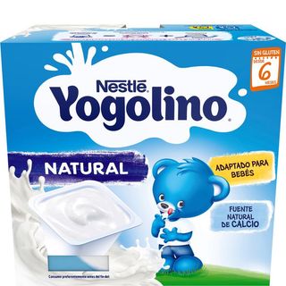 YOGOLINO Postre Lácteo Yogolino Natural 4X100 Ml
