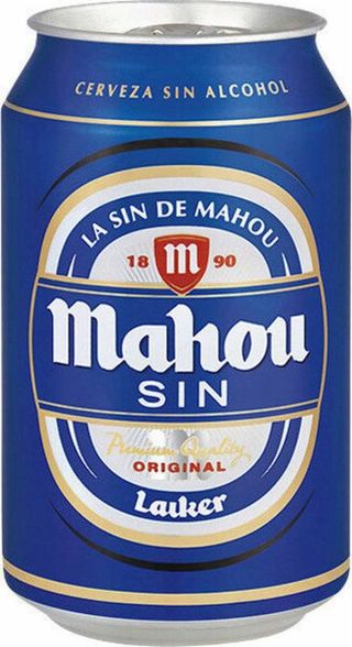 Cerveza Sin Alcohol Mahou Lata 33Cl