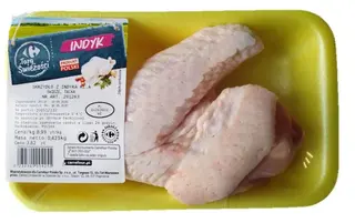 Skrzydła z indyka tacka, waga od 0,48 kg