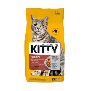 Kitty Karma dla kota z wołowiną i warzywami 2 kg