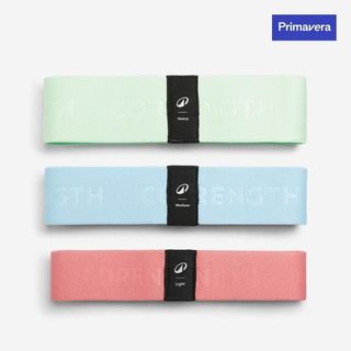 Pack 3 Bandas Elásticas Fitness Textiles Glúteos.Talla única