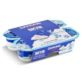 Skyr Natural Alto En Proteínas Danone Pack 4 X 100 G