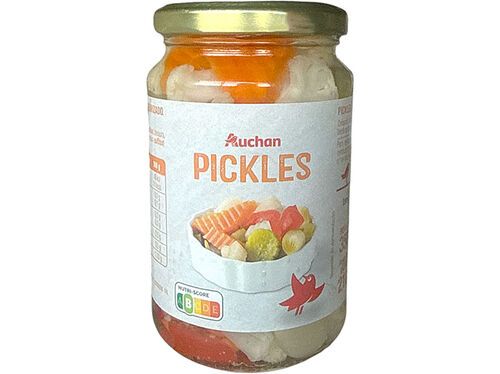 PICKLES AUCHAN 350(210)G