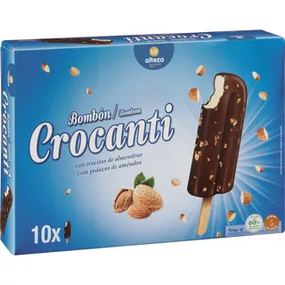 Helado Bombón Crocanti, Caja P-10 750 Ml