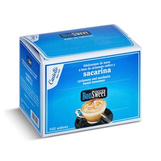 Edulcorante En Sobres Bonsweet Caja 102 Unidades