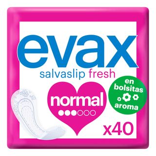 Pensos Diários Salvaslip Fresh Bolsinhas Normal Evax (emb. 40 un)