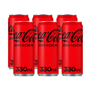 Coca-Cola Sem Açúcar Lata 6x330ml