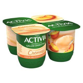 Bifidus Cremoso Melocoton Activia 4X115Grs