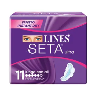 Lines Seta Ultra Lungo 11 Assorbenti - 000024097