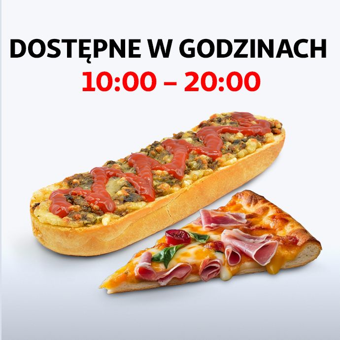 Pizza  i zapiekanka na ciepło