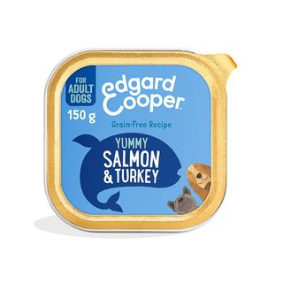 Edgard & Cooper Salmón Y Pavo Tarrina Para Perros 0.15Kg
